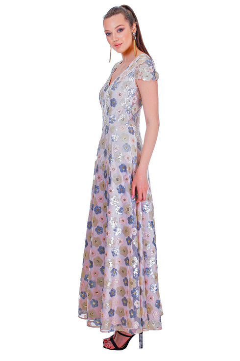 Rochie tull paietat MT-97